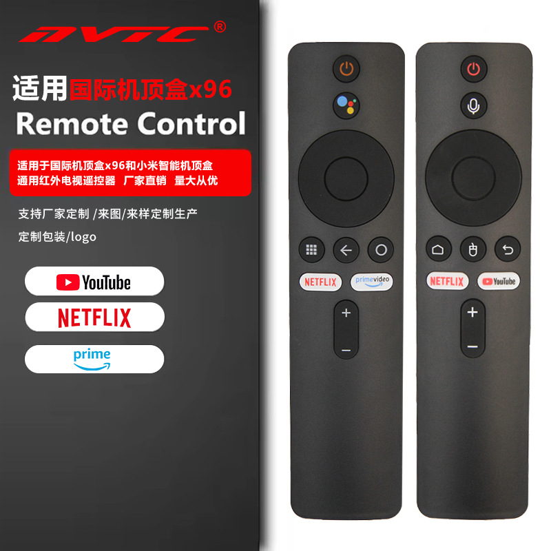 Aplicable al control remoto Xiaomi TV MI BOX versión internacional Inglés Bluetooth Voice Smart TV Control remoto