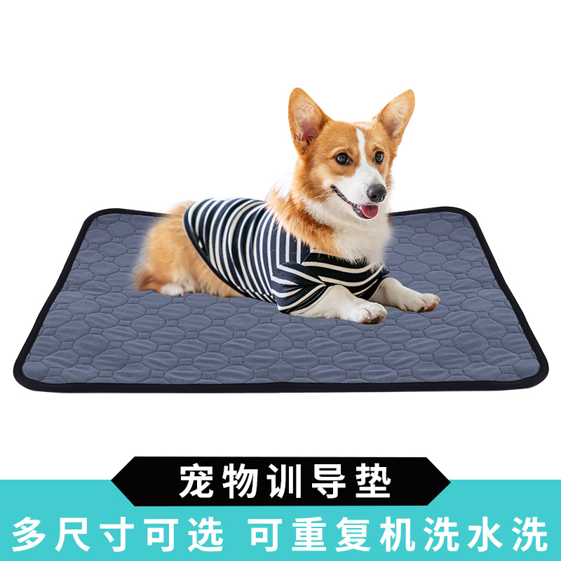 Suministros para mascotas Amazon popular almohadilla de orina para mascotas lavable almohadilla absorbente fácil de secar almohadilla de orina para perros lavable en stock