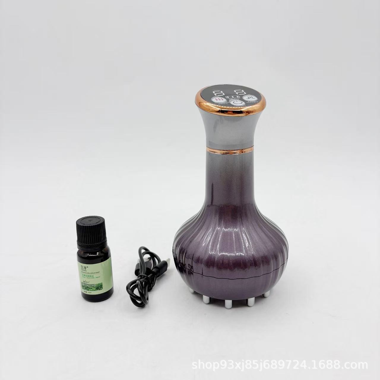 Cross-Border Electric Meridian Brush Jls-06 Rechargeable Household Scraping Instrument to Dredge Meridian Brush Massage Artifact