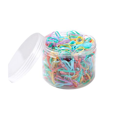 Children's unbreakable high-tension elastic hair ties, colorful hair bands, black thick headbands for adults and children, hair accessories