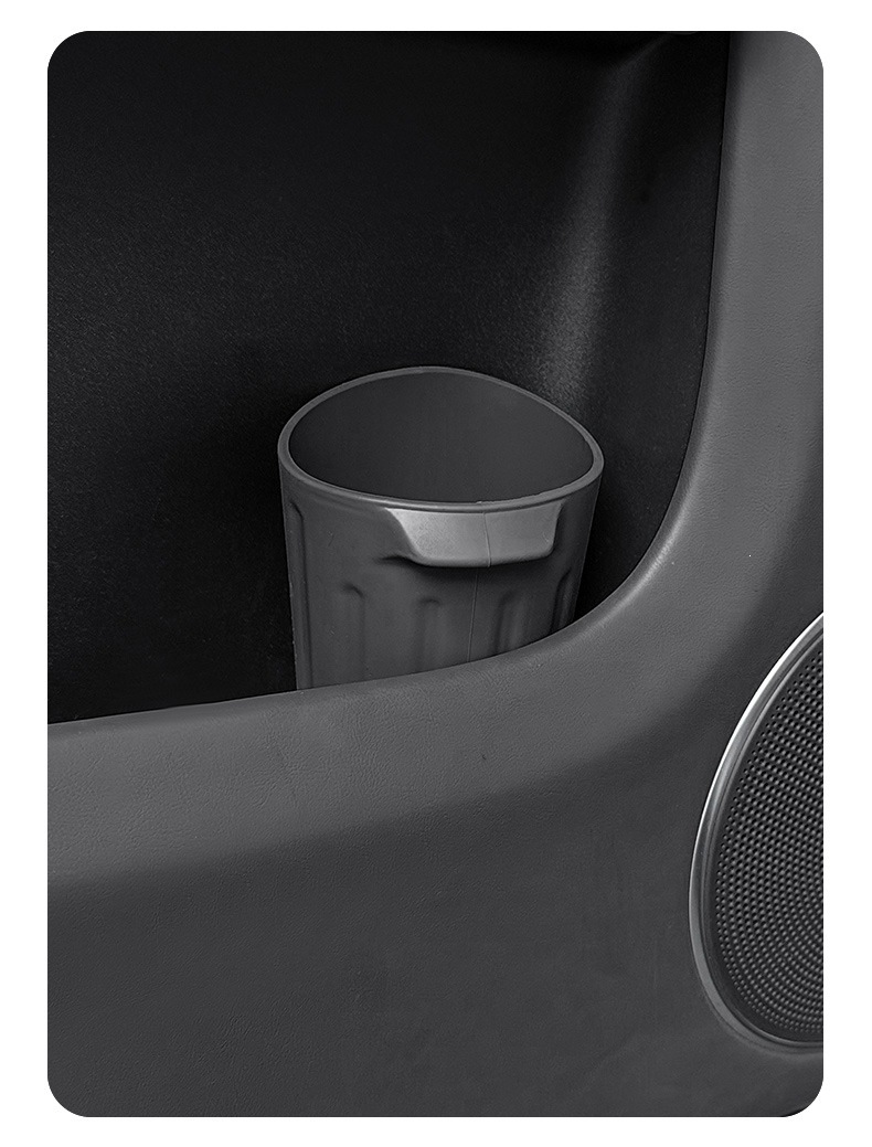 Universal Car Model Silicone Cup Holder Trash Bin In-Car Dedicated Center Console Cup Holder Car Door Umbrella Storage Bucket Modification Accessories