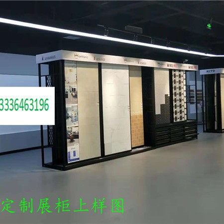 卫浴屏风隔断架  瓷砖展示架移门 木地板石材展架 壁纸瓷片展示架