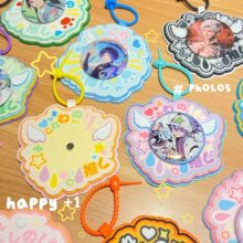 创意毛毡布吧唧托挂件 毛毡吧唧托徽章托发疯文学背包挂饰挂件