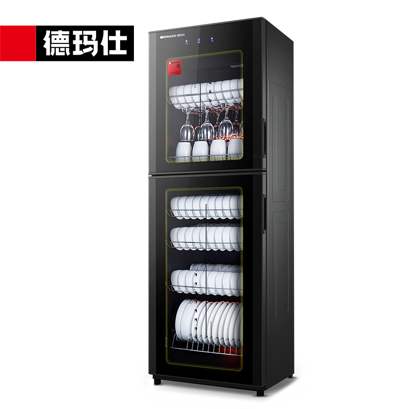 德玛仕消毒柜 家用 立式 厨房商用 茶杯餐具消毒碗柜 ZTP380H-1A