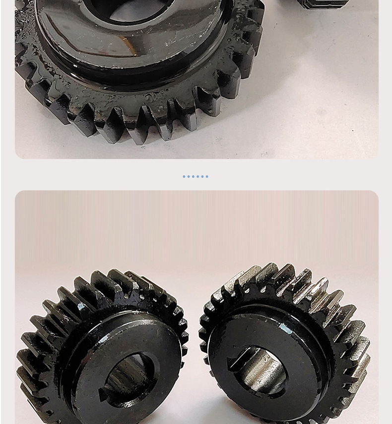 Step Gear Mechanical Accessories Gearbox Iron Gear Flat Gear Straight Gear Hard Gear Table Gear Transmission Accessories
