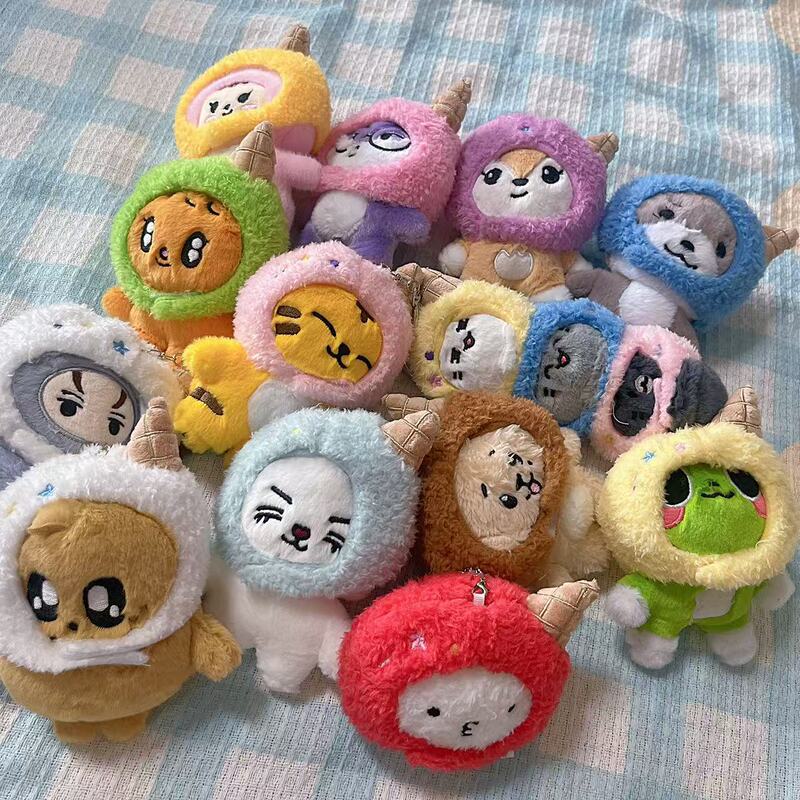 Seventeen Summer Miniteen Nesting Doll Ice Cream Hat-Shaped Keychain Cartoon Bag Pendant Seventeen Summer Miniteen Nesting Doll Ice Cream Hat-Shaped Keychain Cartoon Bag Pendant