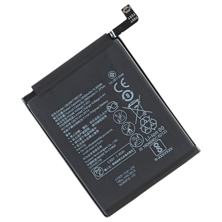 Para Huawei Nova 2 Batería de polímero de iones de litio 2950mAh HB366179EC