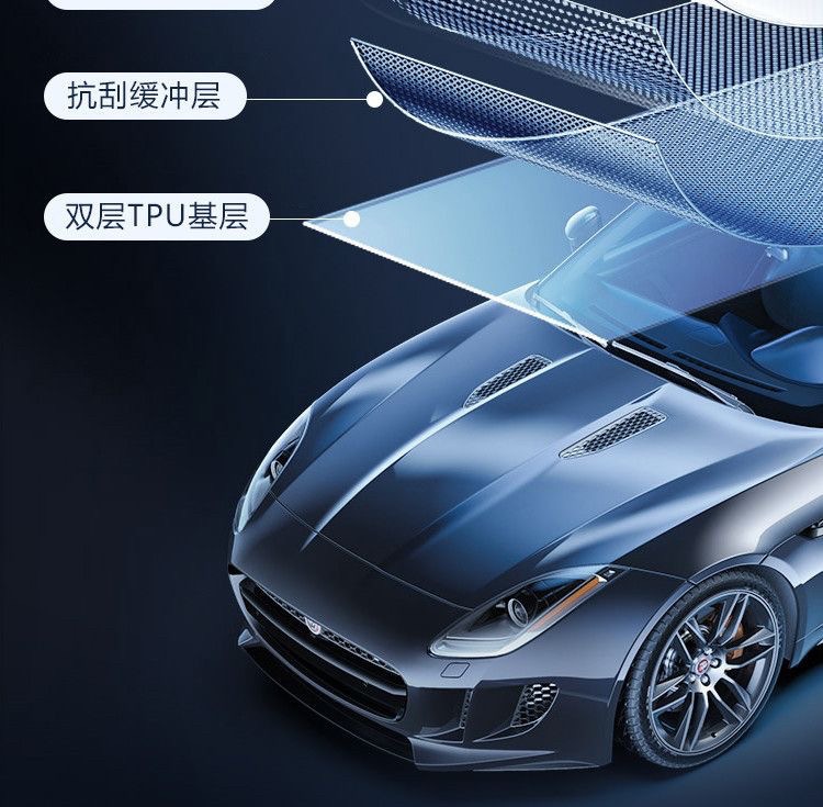 Dupont Tpu Invisible Car Body Film Anti-Scratch Transparent Matte Glossy Black Car Paint Protection Film Safety