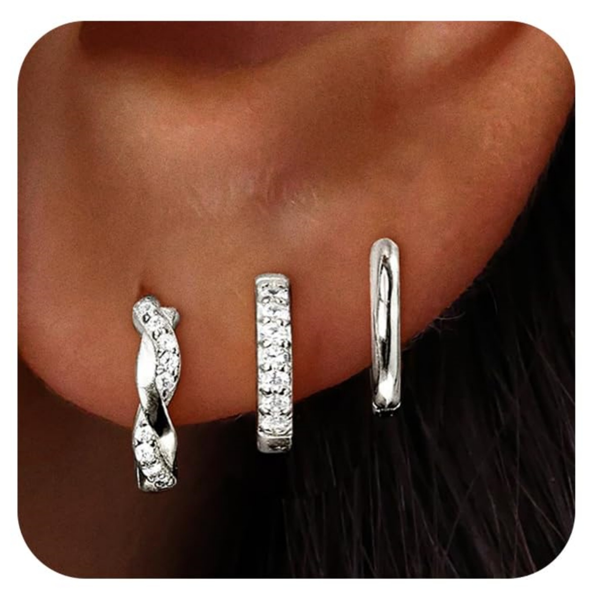 Ohrringe aus Messing mit Echtgoldplattierung, einzigartiges kreatives Design, Zirkonia-besetzte Quasten, Schmuckaccessoires_voghion.com
