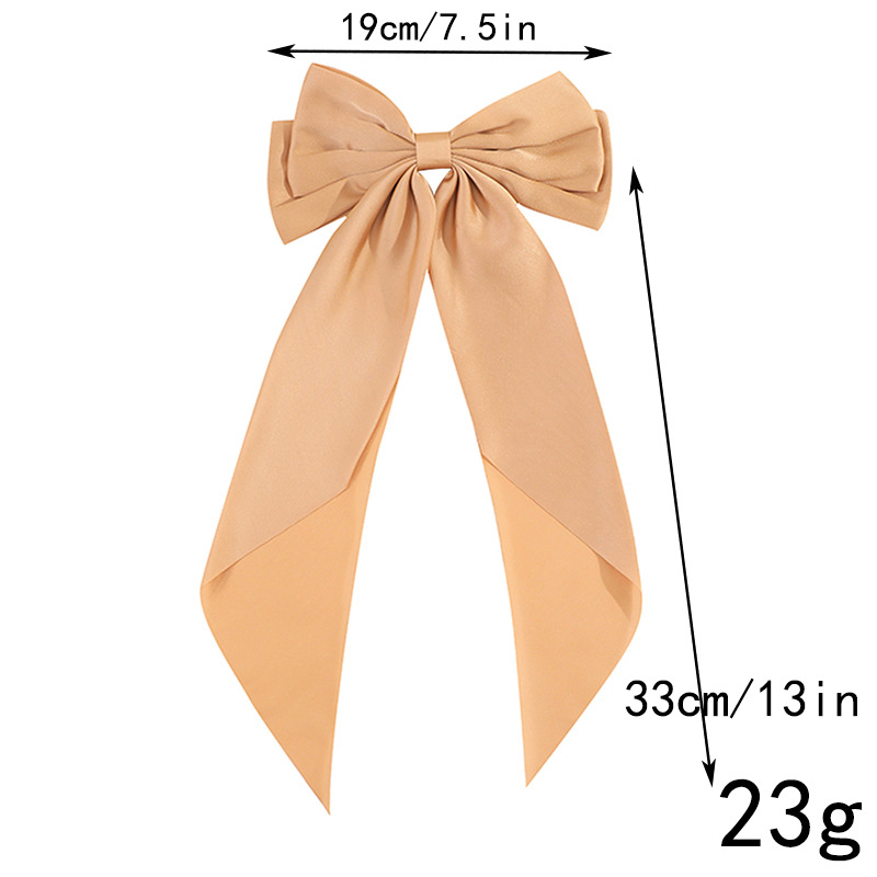 Women's Cute Sweet Korean Style Bow Knot Cloth Hair Clip display picture 1