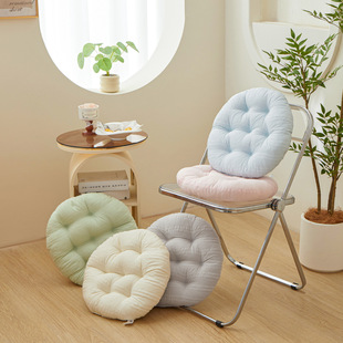 Spot Dropshipping Cross-Border Amazon Hot Spot Inventory Stable Supply New Round Cushion Chair Cushion