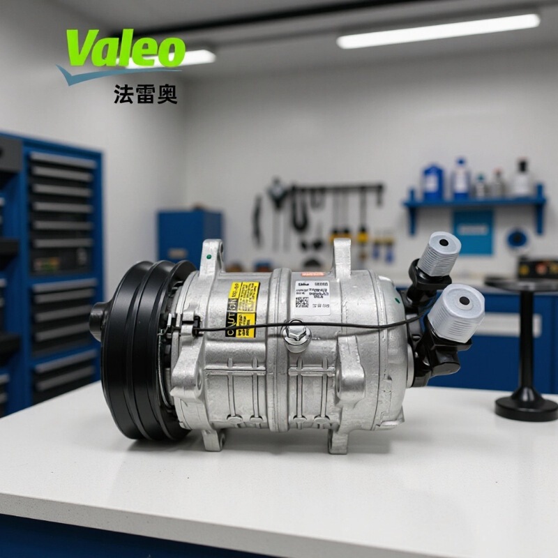 Valeo Tm16 Double A12V Refrigerated Truck Air Conditioning Compressor Wheel Diameter 135cm