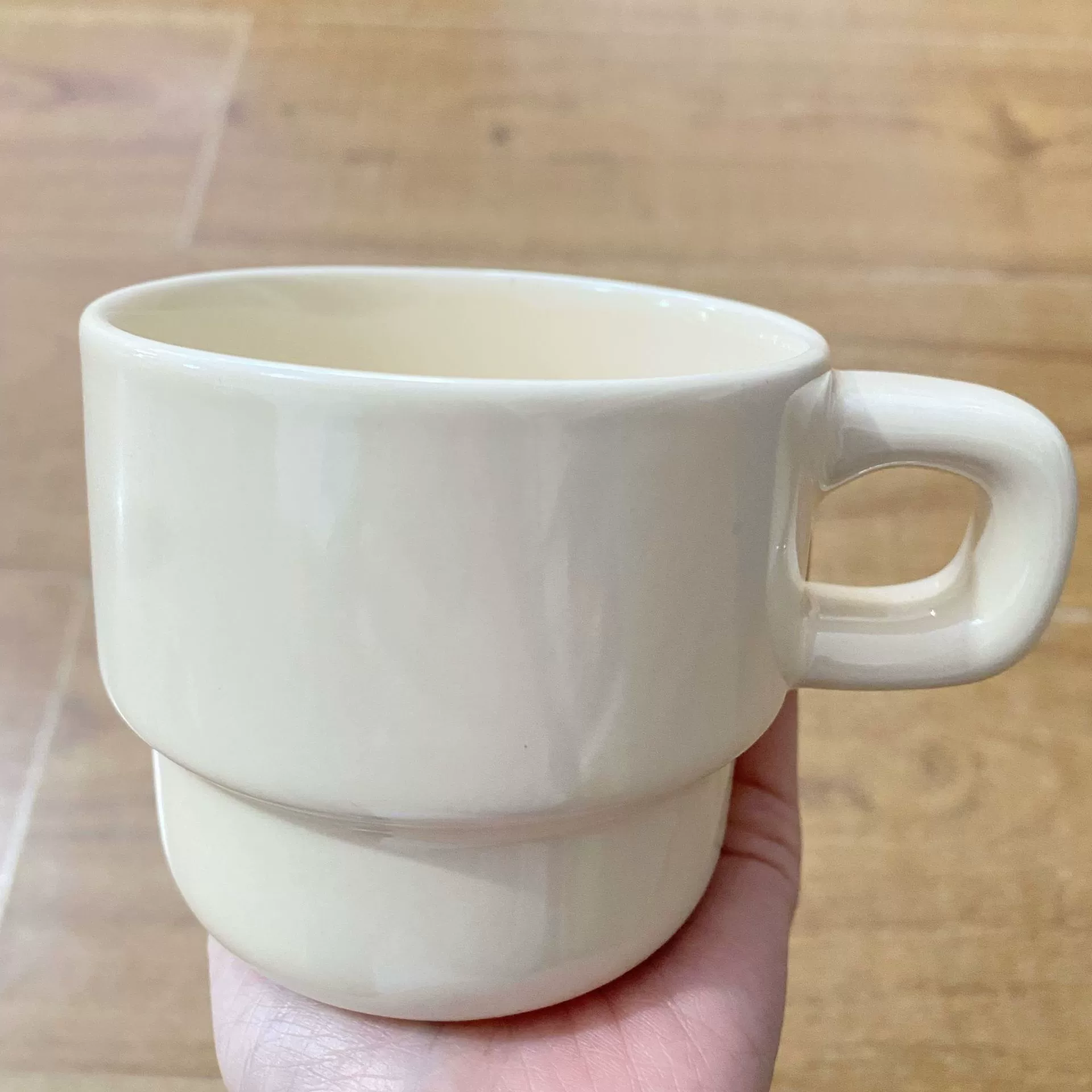 [新品 ins卡通叠叠杯多巴胺陶瓷马克杯情侣喝水杯子早餐牛奶咖啡杯]
