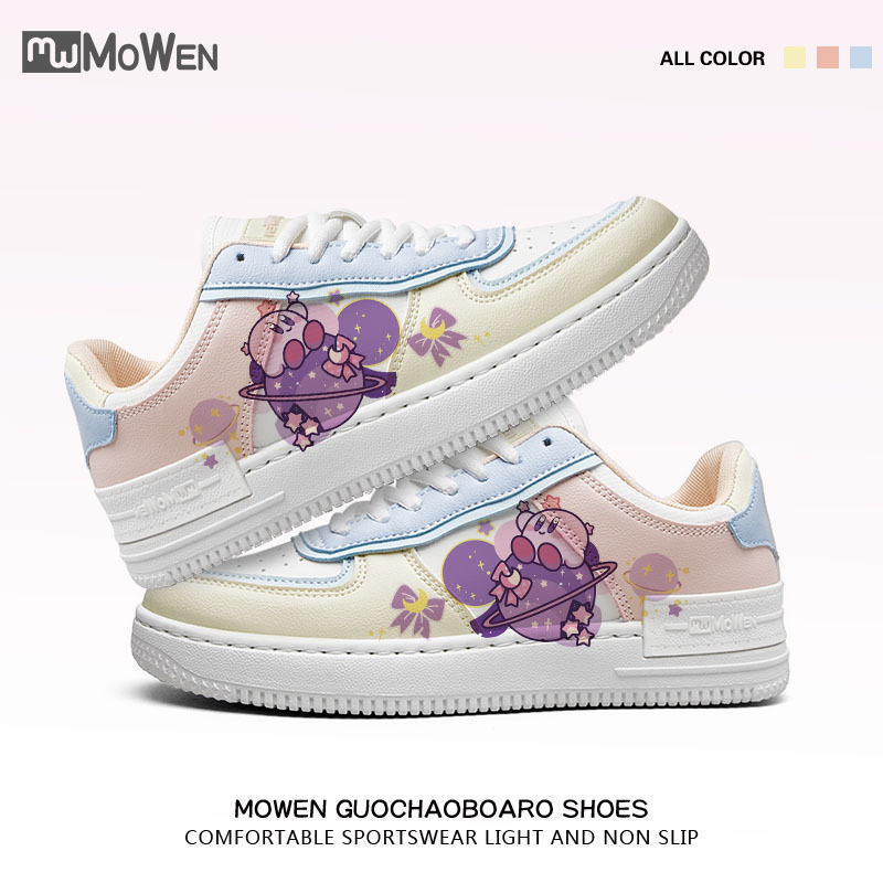 Star Kabi Peripheral Shoes Girls Casual Sneakers Macaron Sneakers for Students All-match ins Cartoon Star Kabi Peripheral Shoes Girls Casual Sneakers Macaron Sneakers for Students All-match ins Cartoon