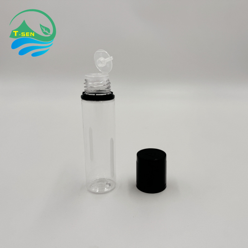 供应60ml平头塑料油瓶翻折内塞儿童安全盖滴油瓶 翻盖内塞注油瓶