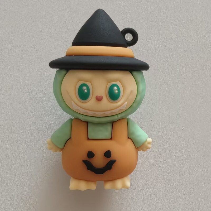 个性创意玩偶变装labubu3d立体软胶labubuPVC材质卡通拉布布|undefined