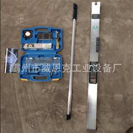 靠尺2米折叠铝合金水平尺验收检测尺平整度垂直度测量仪验房工具