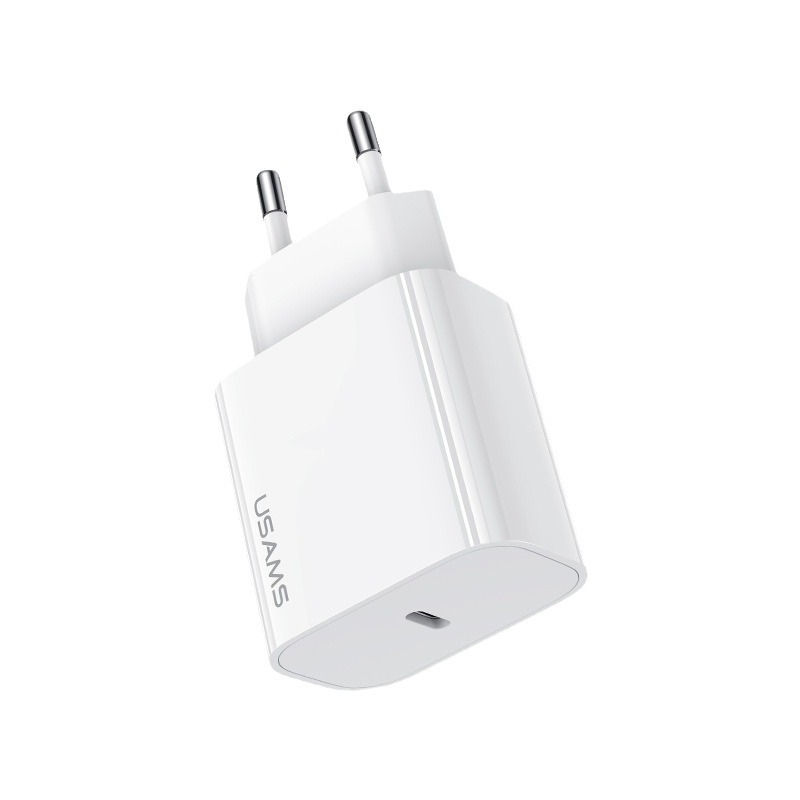 Unidad de carga mini compacta PD20W enchufe de carga Euro conveniente para viajar cargador al por mayor barato