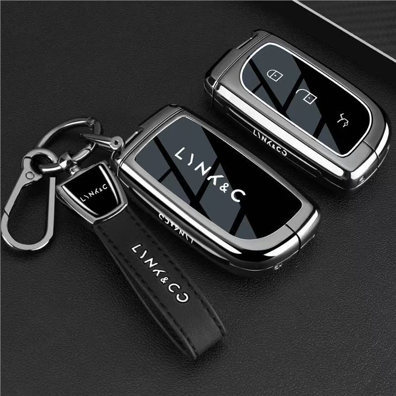Suitable for Lynk & Co 900 Key Cover 26 Models 07Emp New 10/08Emp Shell Z20/Z10 Car Bag Lynk & Co Buckle