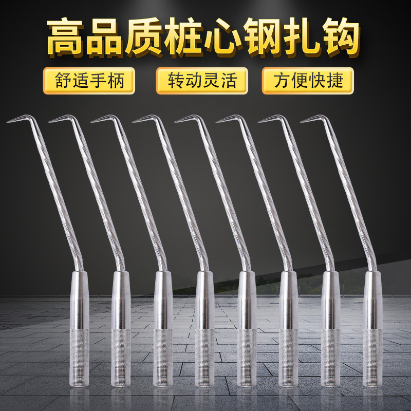 In stock supply semi-automatic embossed steel wire tie Hook building binding hook thread steel wire tie hook wholesale In stock supply semi-automatic embossed steel wire tie Hook building binding hook thread steel wire tie hook wholesale