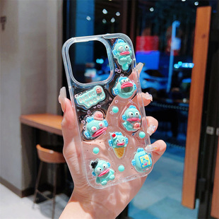 Cute Cartoon Clownfish Suitable for Apple 17 Phone Case iPhone 16 Pro Max Protective Cover 14/13 Anti-Drop X