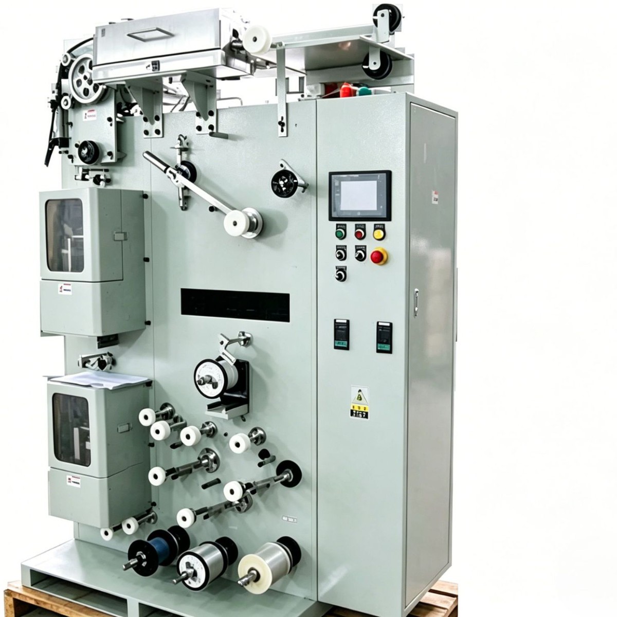 绕包机  双层绕包机  细同轴双层绕包机，铝泊绕包机