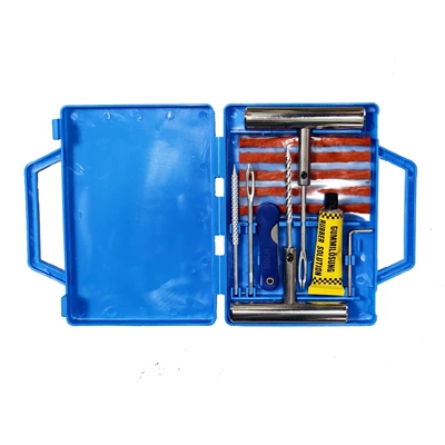 Metal car tire repair Repair kit - blue-box-tire-repair-kit