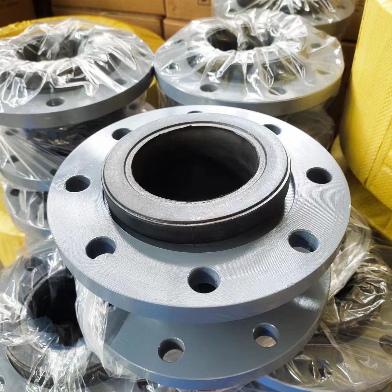 可曲挠橡胶软接头 25公斤法兰橡胶软接头 泵房专用橡胶软连接厂家