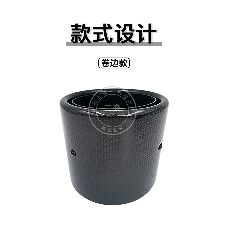 Для нового хвостового горла Swift из нержавеющей стали из углеродного волокна 114 большого диаметра автомобильный выхлопной трубы хвостовой глушитель