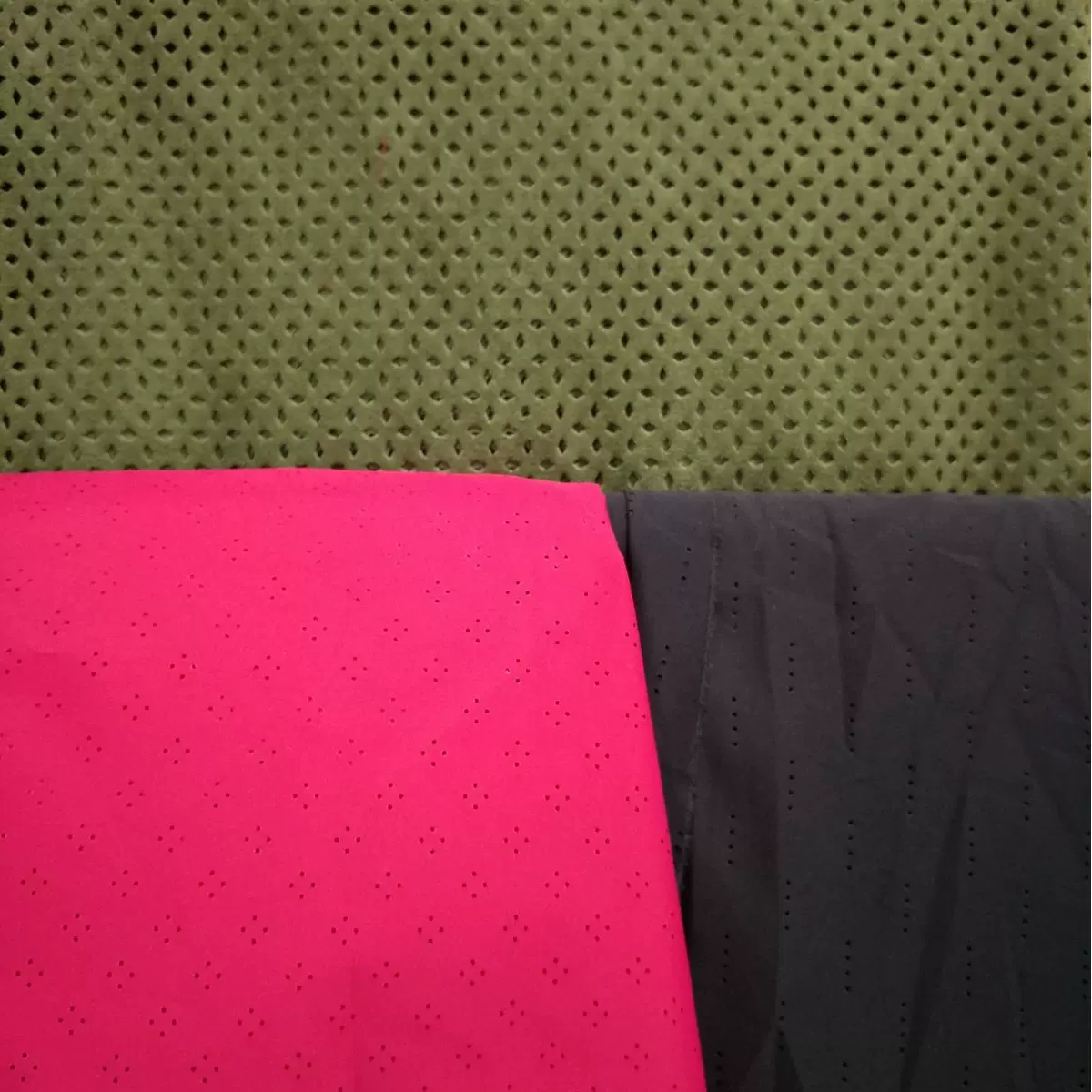 供应服装厂面料冲孔 激光冲孔机械冲孔可来图来样制定