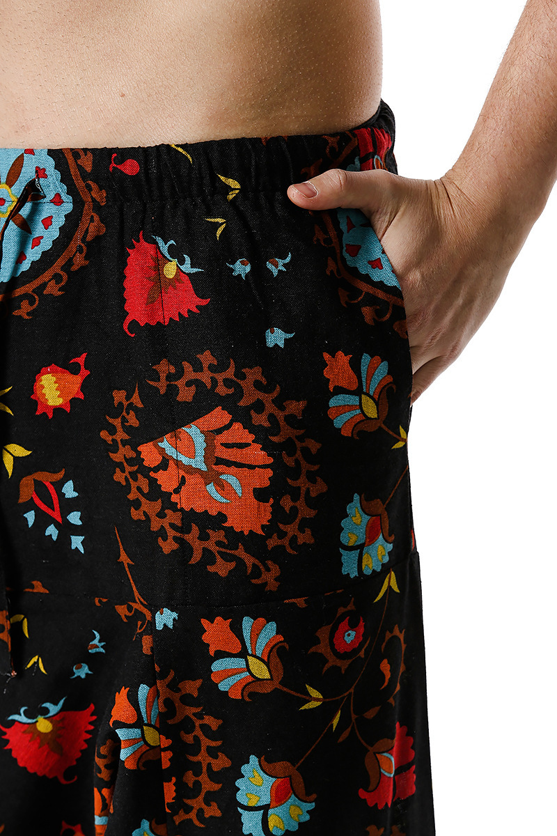men's and women's foreign trade Harun yoga pants loose bohemian pants hanging pants moth pants 13