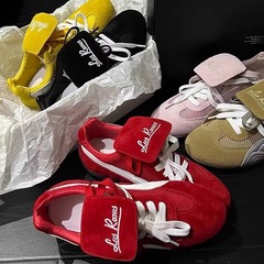 メッシュ道徳トレーニングシューズ女性の 2025 春と秋の新作アンゴラレッドフォレストシューズカジュアル多用途フラットスポーツシューズ