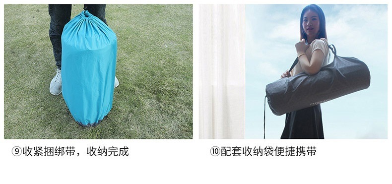 Car inflatable mattress, SUV in-car bed, trunk-resistant travel bed, air mattress, sleeping pad for road trips