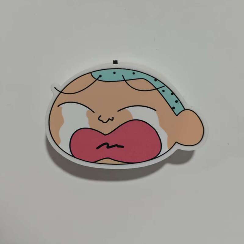 クレヨンしんちゃん発光冷蔵庫ステッカーパーソナライズされたクリエイティブ三次元磁気ライトブランド漫画かわいい家の装飾磁気ステッカー|undefined