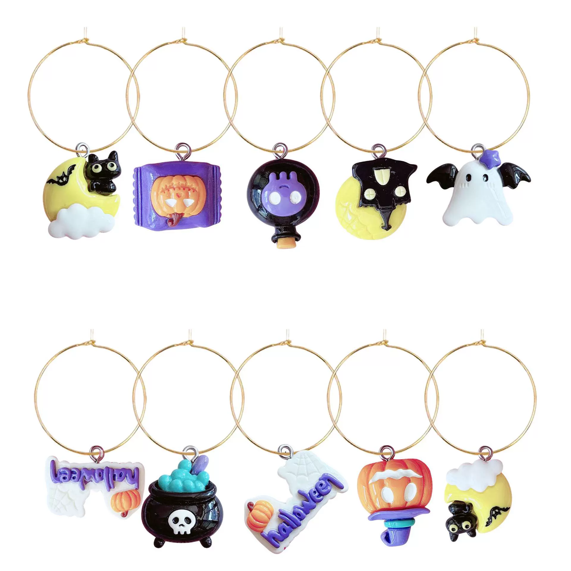 Серия Miss Halloween с шипами Дуньхуань, украшение для вечеринки в честь Хэллоуина, украшение для коктейльной вечеринки