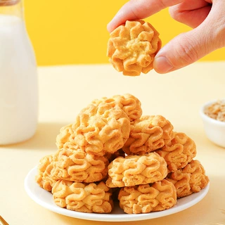 【OEM/代发】海盐黄油味曲奇饼干点心宿舍解馋小零食整箱批发