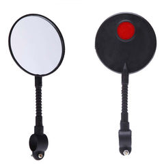 Manufacturer wholesale bicycle reflectors, stroller rearview mirrors with red reflectors, mountain bike accessories