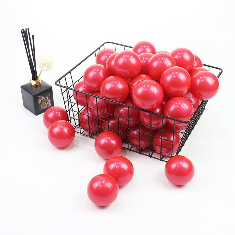 Decoración de gran macarón color onda bola bola de campo de recreo rojo bola bola de piscina seca bola de red de mar bola gruesa