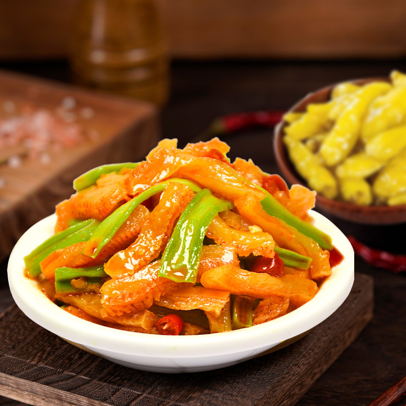 Aiyangkoncha Tapioca Spicy and Sour Instant Tapioca Koncha Meal Sauce Pickles Bulk Small Pack Small Snack 