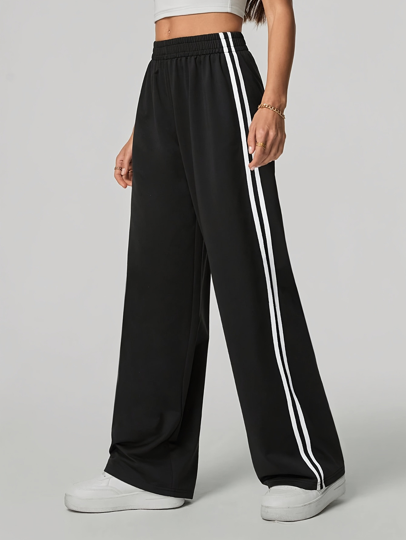 Black trousers for gym