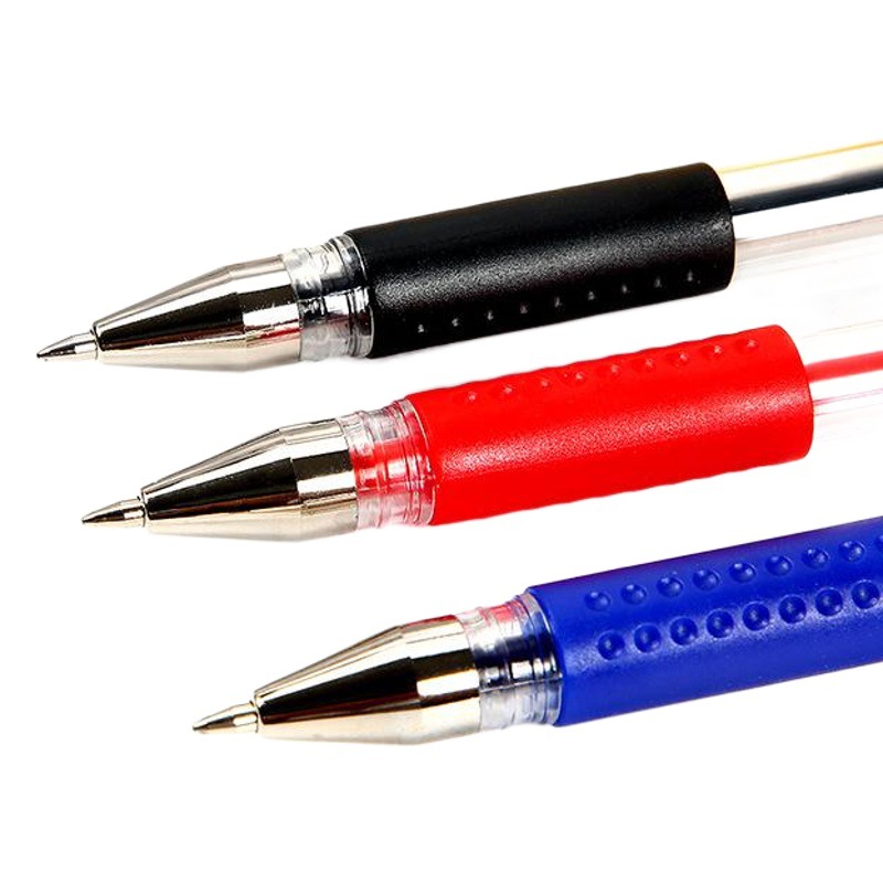Huajie wholesale gel pen carbon water pen European standard pen bullet needle tube 0.5mm sign pen for examination