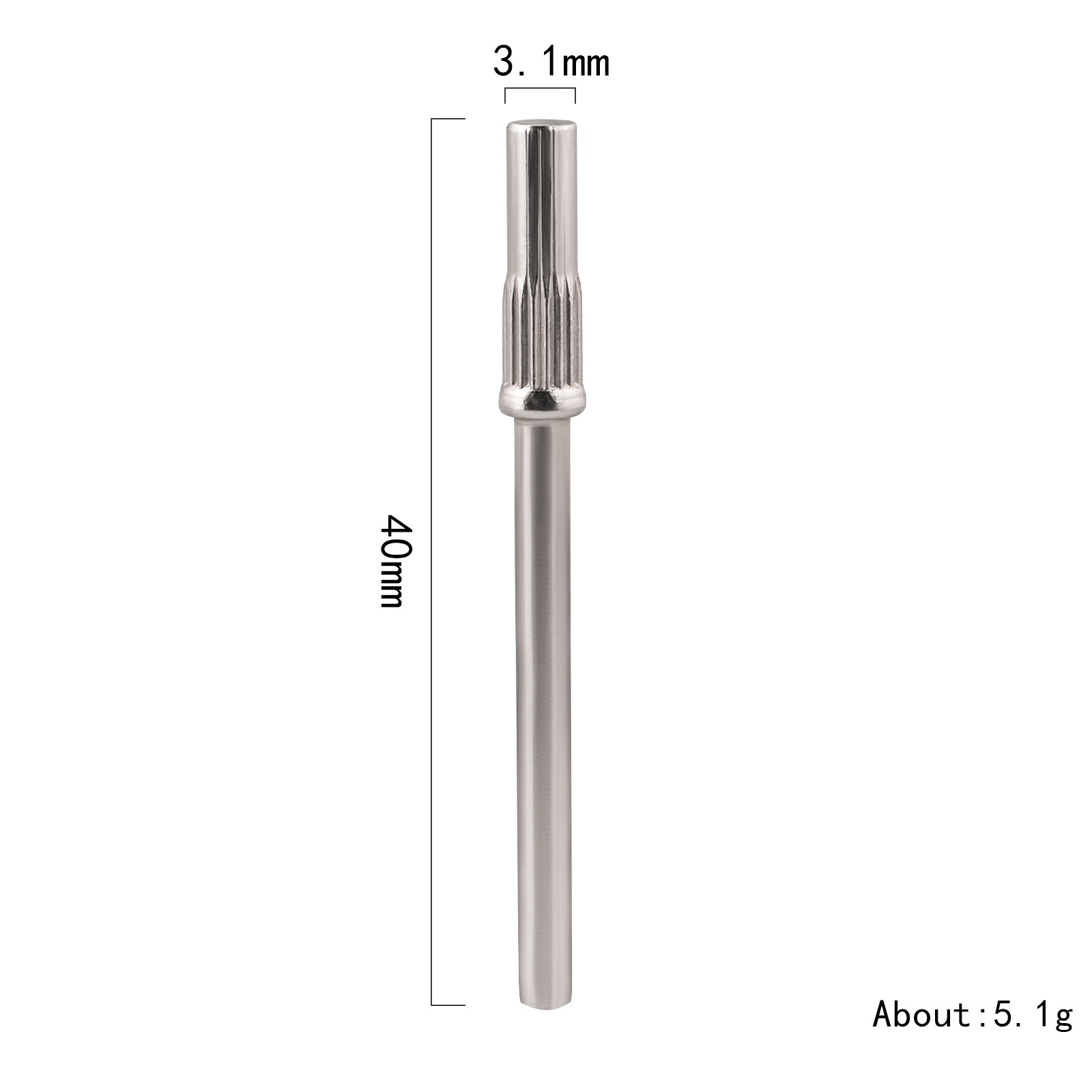 Mini rodamiento de anillo de arena de manicuras mini eje de corte de uñas de eliminación de herramientas de molienda de piel muerta mini rodamiento