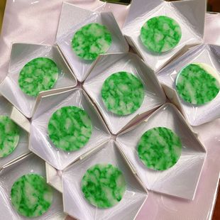 Natural A goods jade square brand round brand pendant jade accessories pendant diy jade pendant accessories wholesale