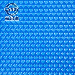 pool bubble cover水池泡罩 泳池保温膜 心形气泡盖 保持水质