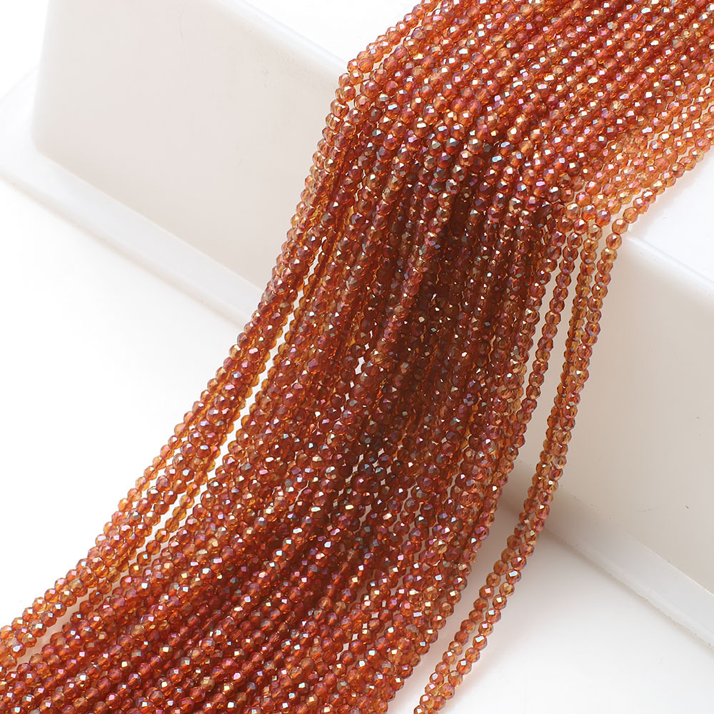 10g Weight Beads Jewelry Making Type 2MM Jewelry Making Size DIY Jewelry Accessories Classification 3 Pieces Per Pack Quantity Glass Material Solid Color Pattern Plating Design Elegant, Simple Style, Streetwear Style 3 Pieces Per Pack 2MM Glass Solid Color DIY Jewelry Accessories Beads 31