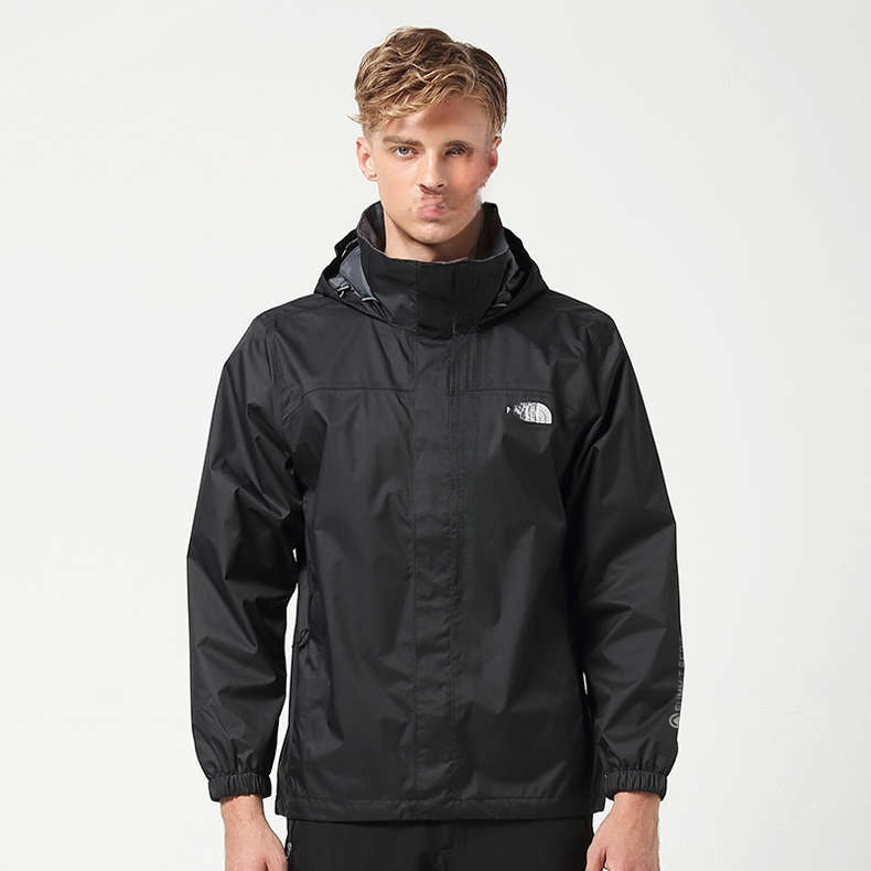 The North Face Cross-Border Outdoor Jacket, Mountaineering Jacket, Hooded Work Windbreaker, Large Size Waterproof Jacket, No