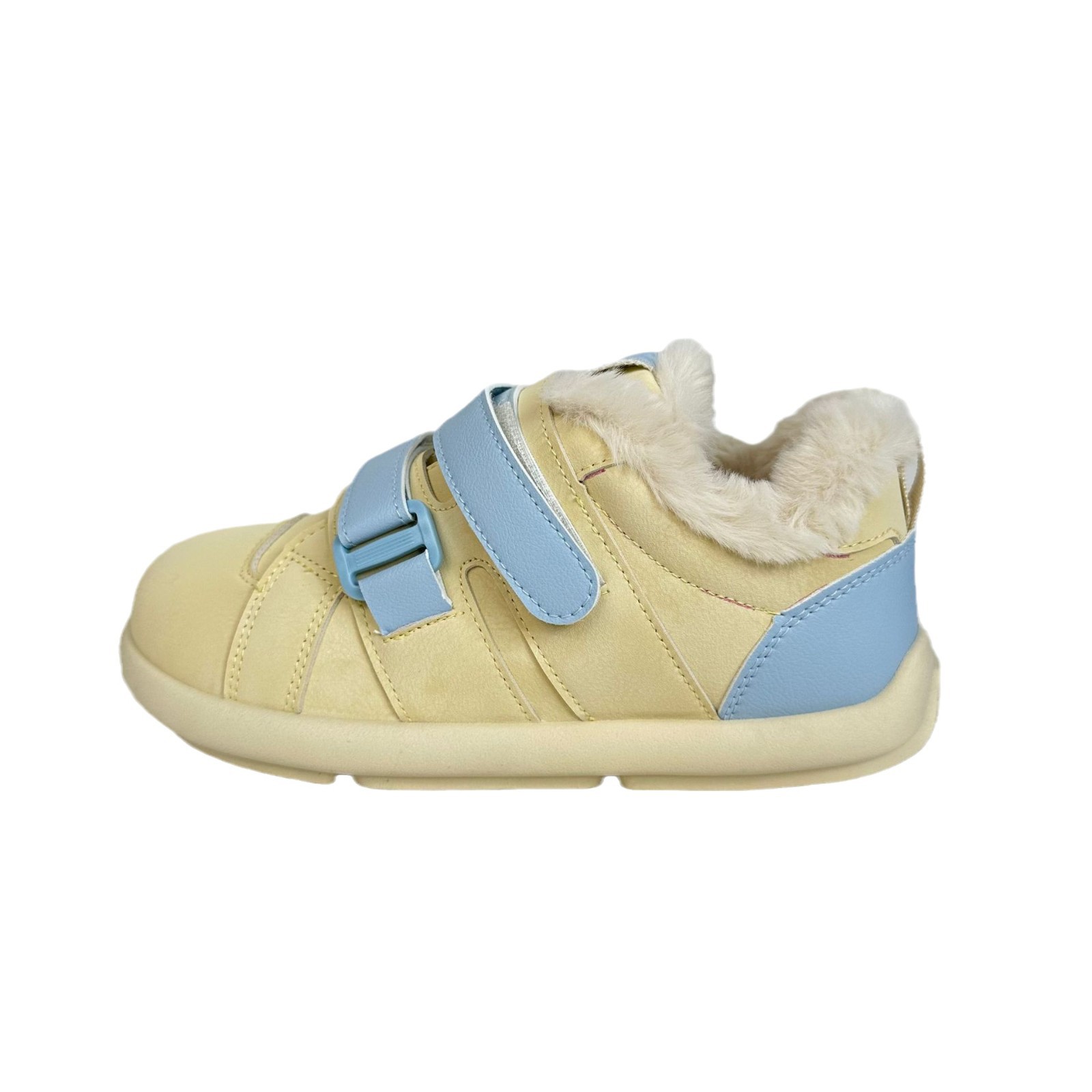 Yuanbo 2024 zapatos de algodón calientes de invierno para niñas, zapatos de skate coreanos universales y zapatos de lana para mujeres image 6