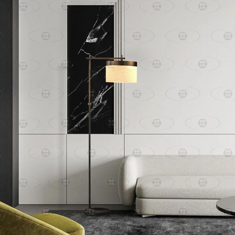 Ancient Town Factory Zhongshan Factory Direct Sales Eye-Protection Lamp Modern Mid-Century Style Adjustable Living Room Bedside Lamp New Model Floor Lamp