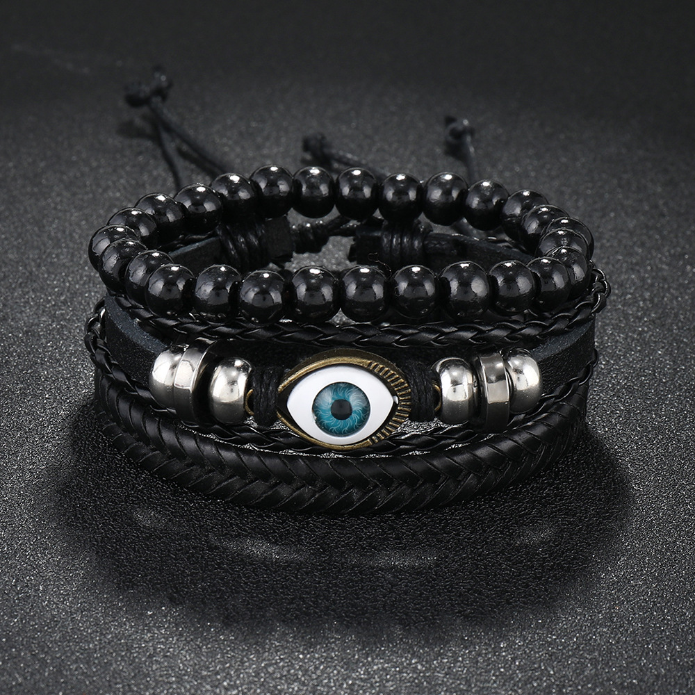 Lucky Evil Eye Red String Bracelet Protection Minimalist Jewelry_voghion.com