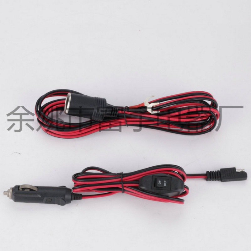 DC5V 12V 车载臭氧机负离子杀菌机电源线